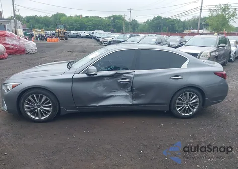 2022 Infiniti Q50 Luxe Awd from USA, damaged, VIN JN1EV7BR0NM340053